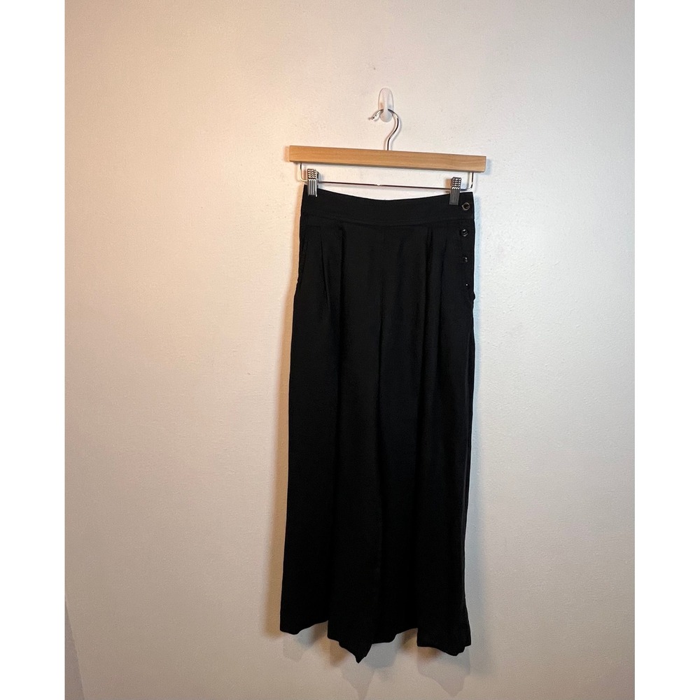 Outerknown Eclipse Pleated Linen Sailor Pants Cro… - image 2